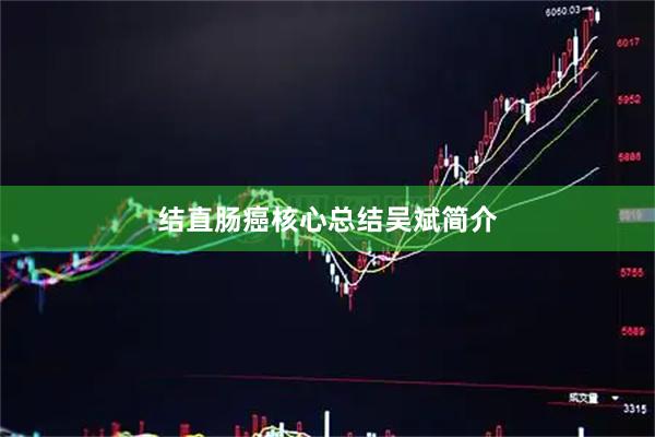 结直肠癌核心总结吴斌简介